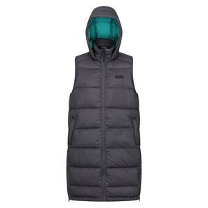 Regatta Womens/Ladies Ganella Long Length Vest / Seal Grey/Quiet Green